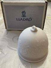 Lladro Spain 1991 Porcelain Spring Bell Ornament #7613 with Original Box NOS picture