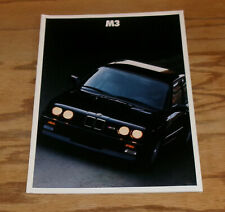 Original 1988 BMW M3 Deluxe Sales Brochure 88 picture