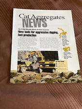 Caterpillar CAT Aggregates News 5130B Shovel Mass Dealer Sales Brochure 1998 picture