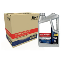 High Mileage Full Synthetic Motor Oil 5W-30, 5 Quart (Pack of 3) picture