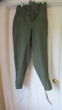 WW2 GERMAN ARMY M36 OFFICER /soldier greene WOOL FIELD PANTS BREECHES,NEW picture