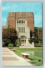 Purdue University Student Union Entrance West Lafayette Indiana Vintage Postcard picture