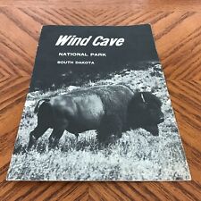 VTG WIND CAVE (1958) Guide Booklet/Map..South Dakota (Wind Cave National Park) picture