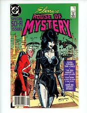 Elviras House of Mystery #7 Comic Book 1986 VF- Newsstand DC Elvira Comics picture