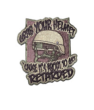 Imminent Threat Solutions ITS Tactical - Grab Your Helmet Morale PATCH w/hook picture