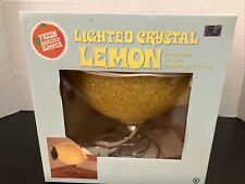 Lighted Crystal LEMON  picture