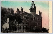Webster City Iowa~North High School~1917 Postcard picture