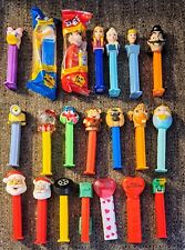 Large Lot Of Pez Dispensers- Mickey Mouse, Donald Duck, Cinderella, Santa + More picture