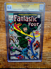 CGC 9.4 1969 #83 Fantastic Four Stan Lee Signed Autographed. Marvel picture