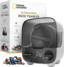 NATIONAL GEOGRAPHIC Professional Rock Tumbling Kit Platinum Series 2lb Barrel picture
