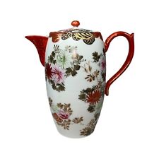 Vintage Handpainted Floral Teapot Creamer Pitcher picture