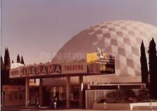 CINERAMA DOME Los Angeles 70's FOUND PHOTOGRAPH Color ORIGINAL Vintage 45 58 A picture