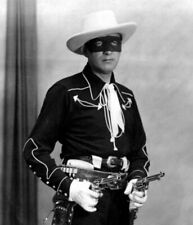 Lone Ranger Brace Beemer Serial Photo Framing Print Vintage Movie Poster 8 x 10 picture