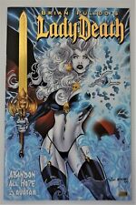 LADY DEATH ABANDON ALL HOPE #1 Gold Foil Ron Adrian Cover LTD to 650 w/COA NM picture