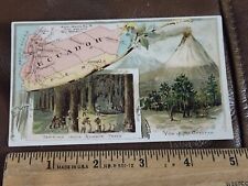 1889 Arbuckles Ariosa Coffee Antique Victorian Trade Card Advertising 90 Ecuador picture