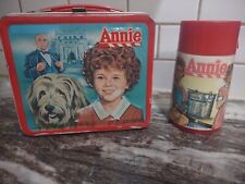 Vintage Annie Metal Lunchbox-1981 with Thermos picture