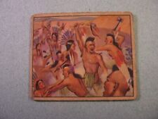 WILD WEST 1950 BOWMAN CARD # B7 The War Whoop picture