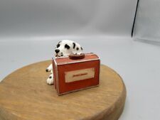 Dalmatian Figure Sherratt & Simpson Puppy On Suitcase China 2003 2” X 3” picture