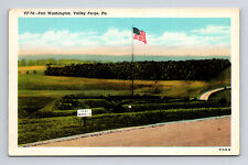 WB Postcard Valley Forge PA Pennsylvania Fort Washington picture