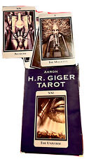 2000 H.R GIGER AKRON TAROT- OCCULT- TAROT- ALIEN- H.R GIGER- SCI-FI- HORROR picture