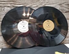 Two Vintage 1950s FORD MOTOR Co Dealership Svc Sales Training LP RECORDS Big 16