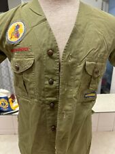 1950 Official Boy Scout Uniform Shirt - Evansville Indiana KRS picture