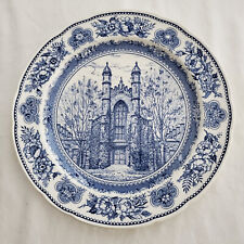 Yale University Rare Wedgwood 1931 Commemorative Plate - Old LIbrary 1844 picture