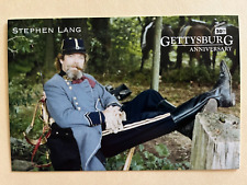 GETTYSBURG PA * CIVIL WAR BATTLEFIELD * STEPHEN LANG as GENERAL GEORGE PICKETT picture