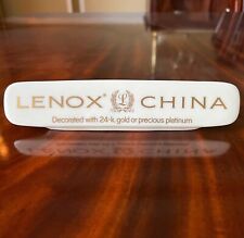 Lenox China Store Counter Display / Cabinet / Dealer / Advertising Sign Laurels picture