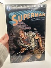 Superman Real Worlds Graphic Novel Vance Story, Garcia-Lopez Art Eddie Dial Mr K picture