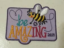 Girl Scouts Be Amazing 2021 Patch Brand New picture