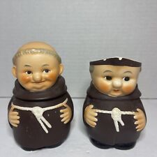 Vintage Friar Tuck Creamer And Sugar Containers picture