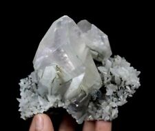 460g 110mm Pale Purple Dog teeth Calcite from China CMM622938 picture