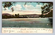 Elmira NY- New York, Chemung River, Antique, Vintage c1905 Souvenir Postcard picture