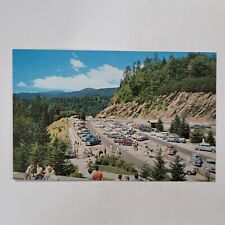 Newfound Gap Parking Great Smoky Mountains Park TN Tennessee Chrome Postcard picture