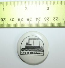 VTG Canada City Of Whitehorse Yukon Badge Button Pin picture