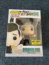 Funko Pop - #133 Brendon Urie Panic at the Disco Hot Topic - Box not Mint picture