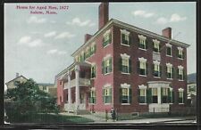 Home for Aged Men, 1877, Salem, Massachusetts, Early Postcard, Unused picture