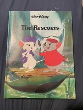 Walt Disney The Rescuers Hardcover Gallery Book Vintage 1989 Classic Miss Bianca picture