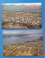 Anchorage Alaska Vintage Postcard Lot Aerial View picture