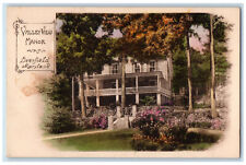 c1950's Valley View Manor Deerfield Maryland MD Hand-Colored Vintage Postcard picture