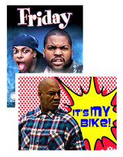 FRIDAY Movie Large Fridge Magnet Gift Set Ice Cube Chris Tucker Comedy picture