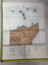 Original WW2 British Army / RAF Map - Italy - ETNA picture