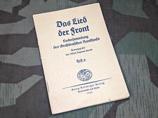 WWII German Army Soldier's Song Book Das Lied Der Front Heft 2 1940 Wehrmacht picture