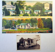 Postcard Canadensis PA Orchard Cottages Pocono Mts Resort + Cottage Photo 2338 picture