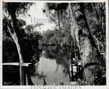1961 Press Photo Picturesque view of the Estero River in Florida - lra48040 picture
