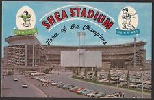 New York Mets Baseball Jets Football Shea Stadium Home of the Champions Postcard picture