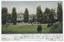 Saegertown, Pennsylvania, Vintage Postcard View of The Inn, 1911 picture