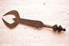Antique Bwagogambanza Ngulu Double Sickle Blade Congo African Sword Weapon 24