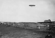 The airship Le Temps flying in an air show no further informat- 1910 Old Photo picture